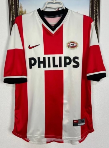 98/99 Retro Version PSV Eindhoven Home Red & White Soccer Jersey AAA-1041