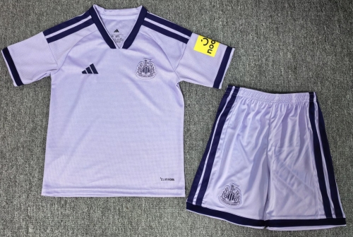 Kids 2026/27 Newcastle United 2nd Away Purple Kids/Youth Soccer Uniform-JY