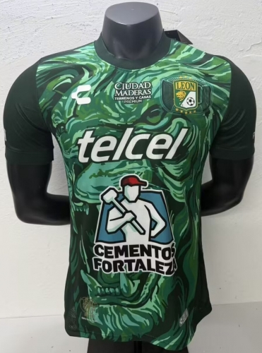 Player Version 2026/27 Club León Home Green Thailand Soccer Jerseys AAA-908