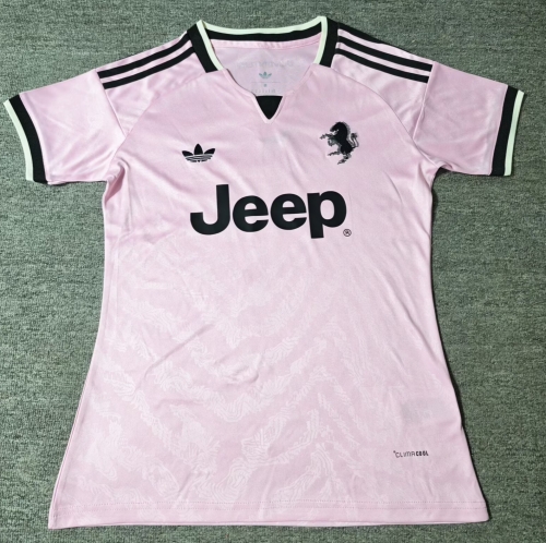 2026/27 Juventus FC Away Pink Thailand Female Soccer Jersey AAA-311
