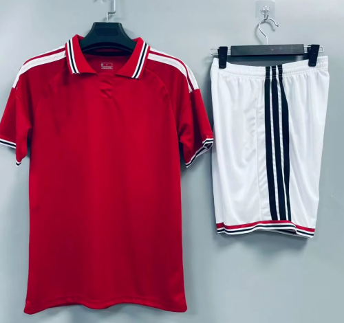 Customize 2026/27 Manchester United Home Red Soccer Uniform-DN