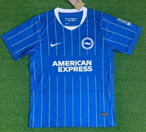 2026/27 Brighton & Hove Albion Home Blue Thailand Soccer Jersey AAA-416/320/312