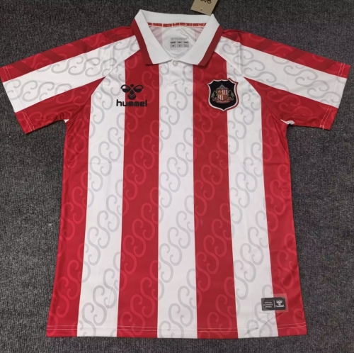 2026/27 Sunderland Home Red & White Thailand Soccer Jersey AAA-95/40/312