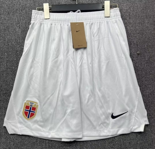 2026/27 Norway Home White Thailand Soccer Shorts-315