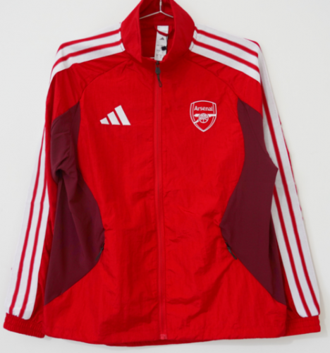2026/27 Arsenal Red Windbreaker Hoodies Top-66/LH