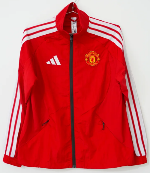 2026/27 Manchester United Red Windbreaker Hoodies Top-66/510