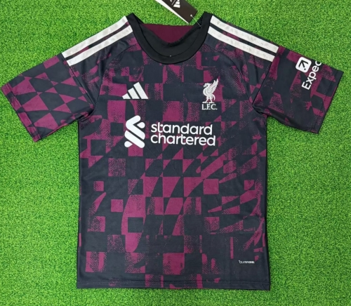 2026/27 Liverpool 2nd Away Black & Red Thailand Soccer Jersey AAA-320/416/705