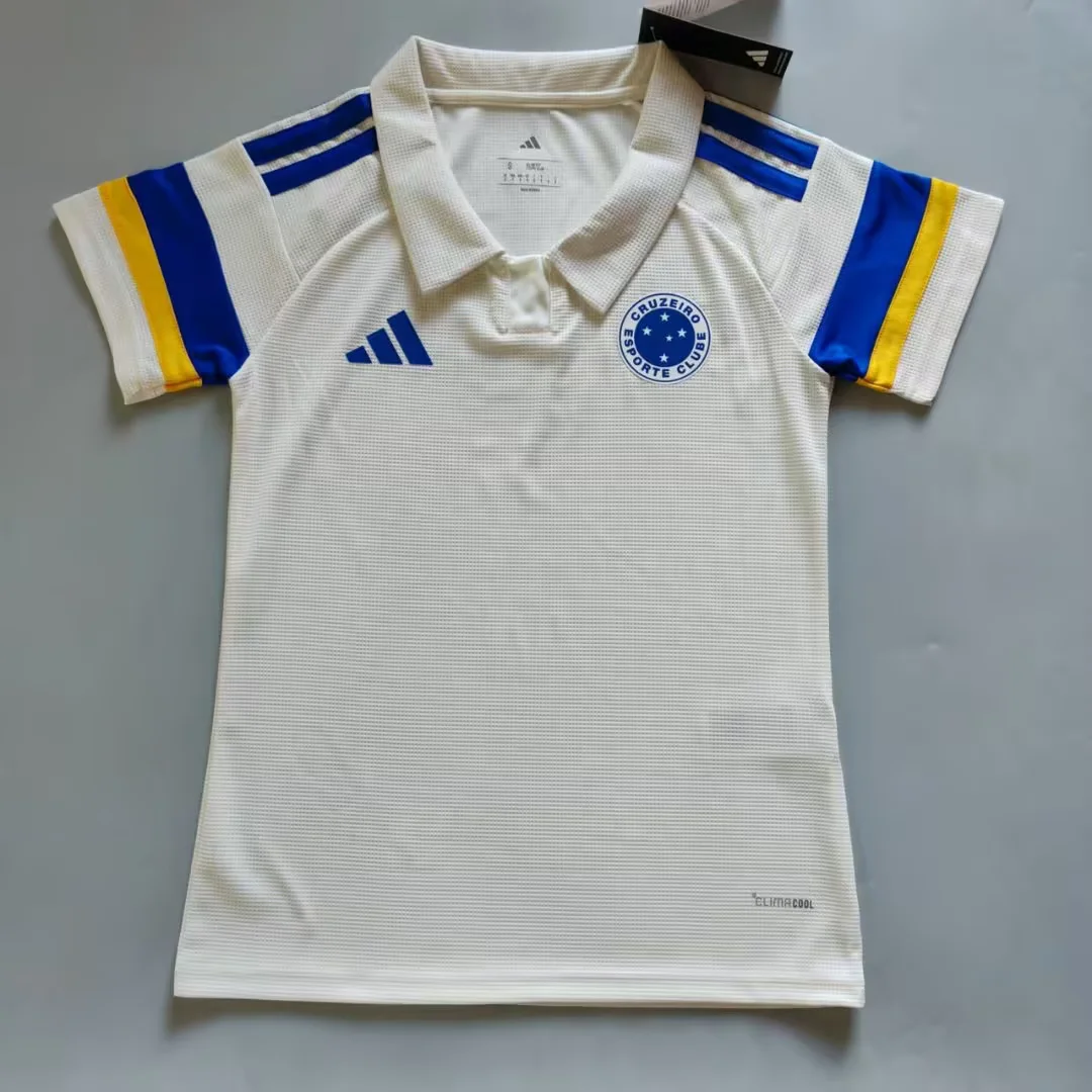 2026/27 Cruzeiro EC 2nd Away White Thailand Women Soccer Jersey AAA-908