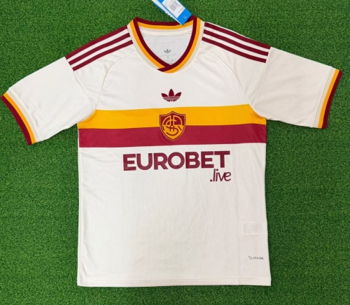 2026/27 Roma Away Rice Yellow Thailand Soccer Jersey AAA-320/416/705