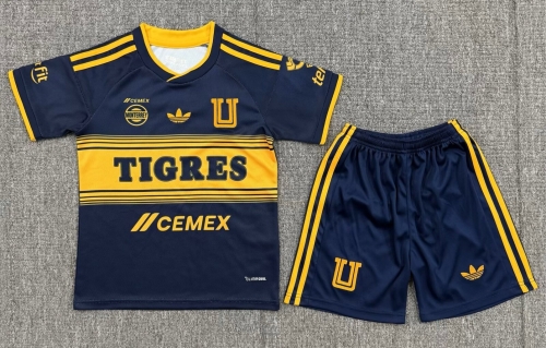 Kids 2026/27 Tigres UANL Away Royal Blue Kids/youth Soccer Uniform-208/522