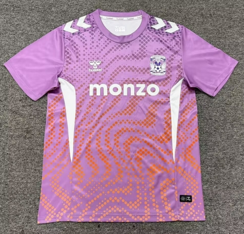 2026/27 Coventry City 2nd Away Pink & Purple Thailand Soccer Jersey AAA-1040