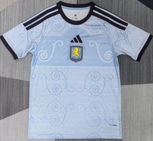 2026/27 Aston Villa 2nd Away Light Blue Thailand Soccer Jersey AAA-BL/23