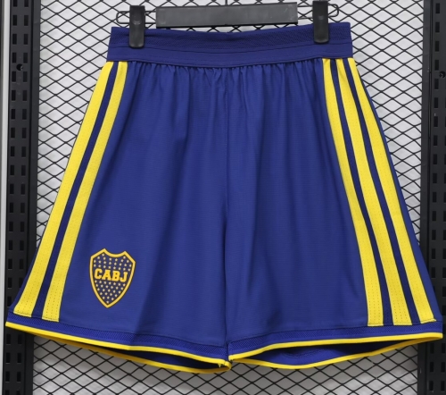 Player Version 2026/27 Boca Juniors Home Royal Blue Thailand Soccer Shorts-888