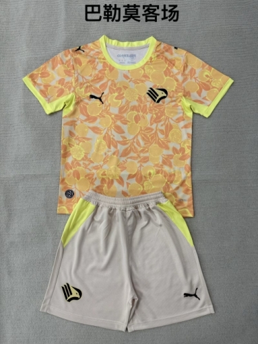 Kids 2026/27 Palermo FC Away Yellow Kids/Youth Soccer Uniform-208