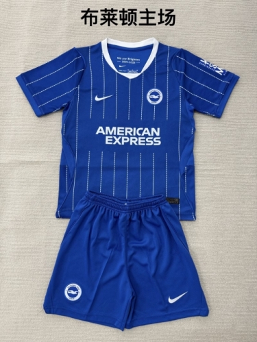 2026/27 Brighton & Hove Albion Home Blue Soccer Uniform-208