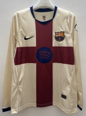 2026/27 Barcelona 3nd Away Yellow & Red Thailand LS Soccer Jeesey AAA-410