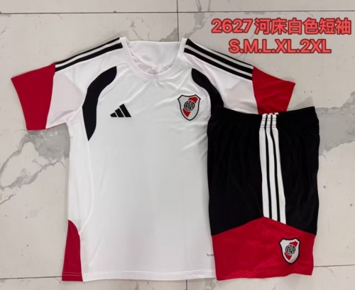 2026/27 CA River Plate White Shorts-Sleeve Thailand Soccer Uniform-815