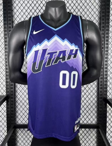 2026 Season NBA Utah Jazz Purple #00 Jersey-311