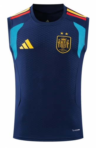 2026/27 Spain Royal Blue Training Thailand Soccer Vest-418