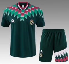 2026/27 Retro Real Madrid Green Thailand Soccer Training Jerseys Uniform-418