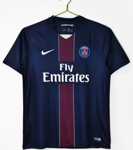 16/17 Retro Version Paris SG Home Royal Blue Soccer Thailand Jersey AAA-710