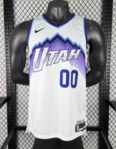 2026 Season NBA Utah Jazz White #00 Jersey-311