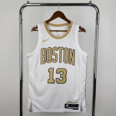 2026 Season City Version Boston Celtics White NBA #13 Jersey-311