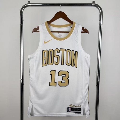 2026 Season City Version Boston Celtics White NBA #13 Jersey-311