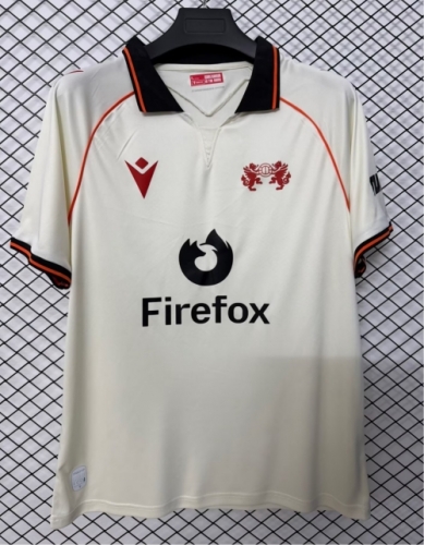 2026/27 Wrexham 2nd Away Rice White Thailand Soccer Jersey AAA-95