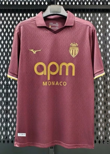 2026/27 Monaco Away Red Thailand Soccer Jersey AAA-23