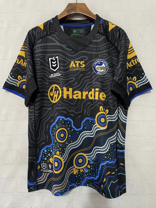 2026 Parramatta Eels Black Thailand Rugby Shirts-805