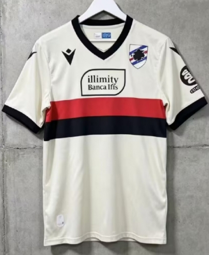 2026/27 UC Sampdoria Away Light Yellow Thailand Soccer Jersey-417