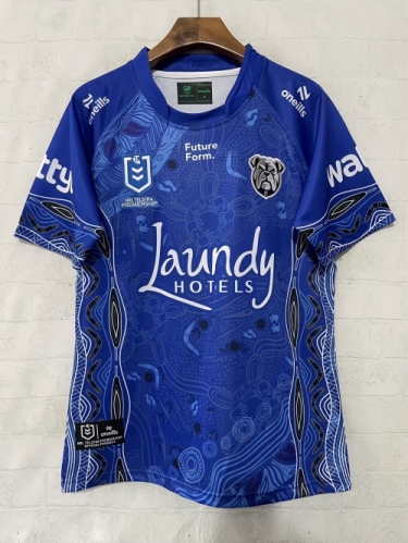 2026 Season Dog Head Blue Thailand Rugby Shirts-805