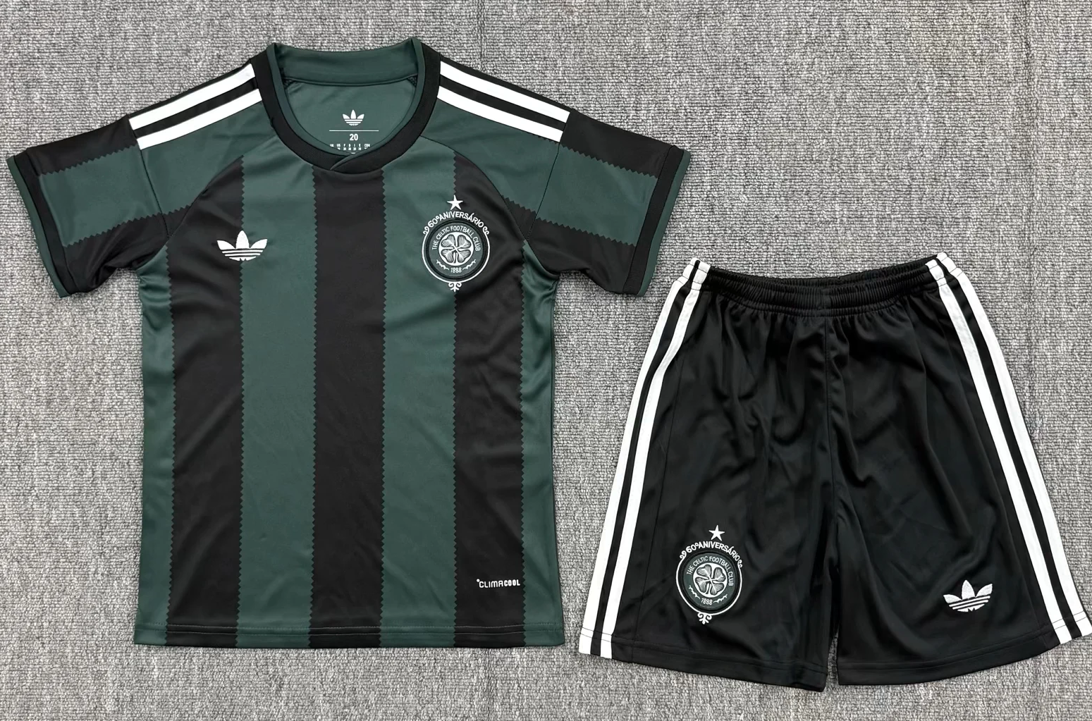 Kids 2026/27 Celtic Away Black & Green Kids/Youth Soccer Uniform-BL/320/208