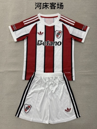 Kids 2026/27 River Plate Away Red & White Kids/Youth Soccer Uniform-208