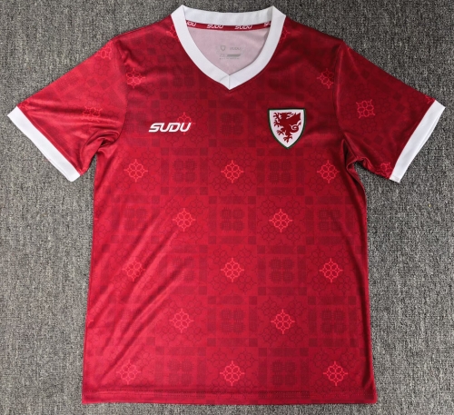 2026/27 Wales Home Red Thailand Soccer Jersey AAA-BL
