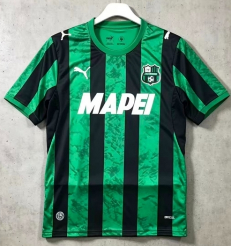 2026/27 US Sassuolo Calcio Home Black & Green Thailand Soccer Jersey AAA-417