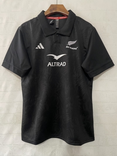2026/27 All Black Home Black Thailand Rugby Shirts-805