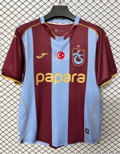 2026/27 Trabzonspor Home Red & Blue Thailand Soccer Jersey AAA-95