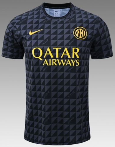 2026/27 Inter Milan Black Thailand Soccer Training Jerseys-418
