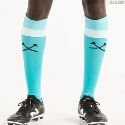 Adult/Kids 2026/27 West Ham United 2nd Away Green Thailand Soccer Socks
