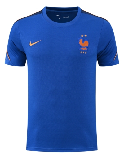 2026/27 France Blue Thailand Soccer Training Jersey AAA-418