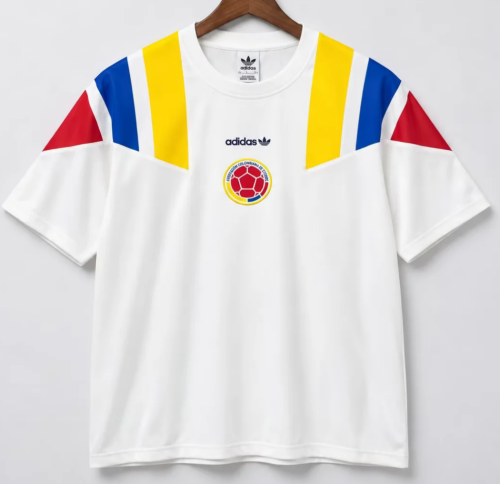 2026/27 Colombia White Thickened Casual T-Shirts-47