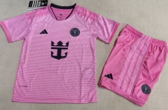 Kids 2026/27 Inter Miami CF Home Pink Kids/Youth Soccer Uniform-507