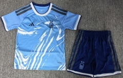 Kids 2026/27 Nottingham Forest 2nd Away Blue Kids/Youth Soccer Uniform-BL/40