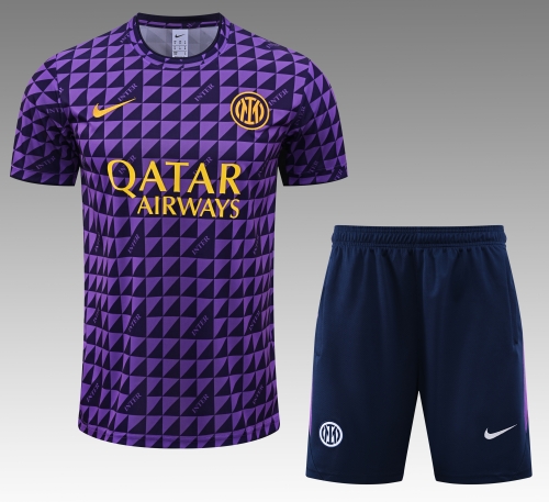 2026/27 Inter Milan Purple Thailand Soccer Training Unifrom-418