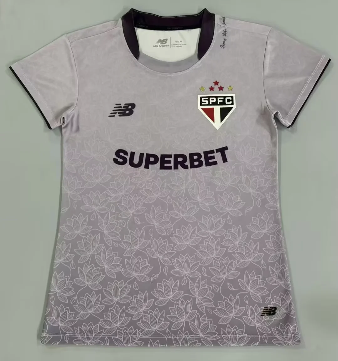 2026/27 Sao Paulo Purple Thailand Women Soccer Jersey AAA-908