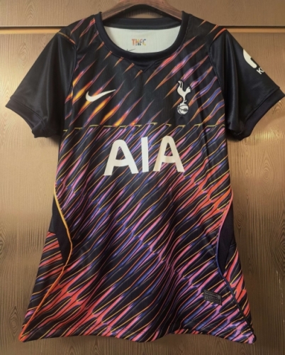 2026/27 Tottenham Hotspur Away Black & Pink Thailand Female Soccer Jersey AAA-JJ