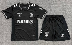 Kids 2026/27 Vitória SC Away Black Kids/Youth Soccer Uniform-522