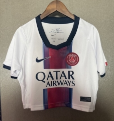 Short Clothing 2026/27 Paris SG Away White Thailand Women Soccer Jersey AAA